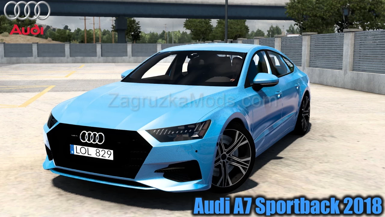 Audi A7 Sportback 2018 v3.0 (1.46.x) for ATS and ETS2