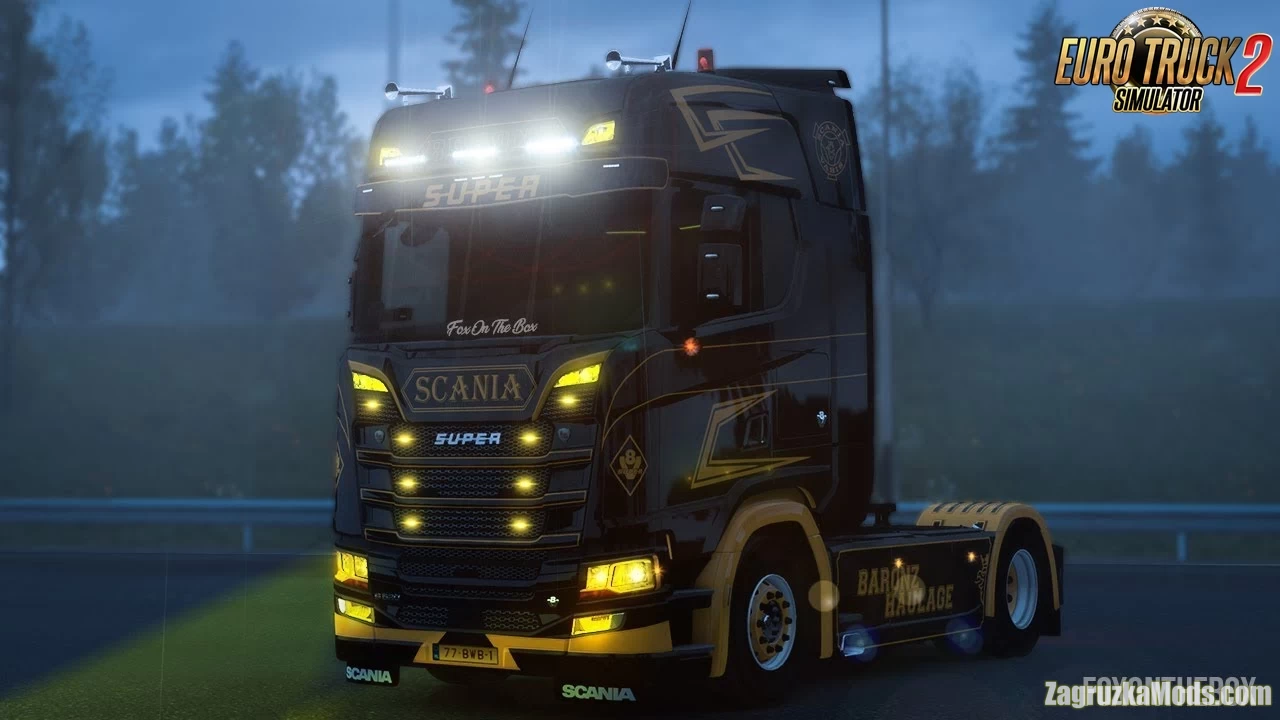 Scania Next Gen ReMoled Tuning Parts v2.7 (1.57.x) for ETS2