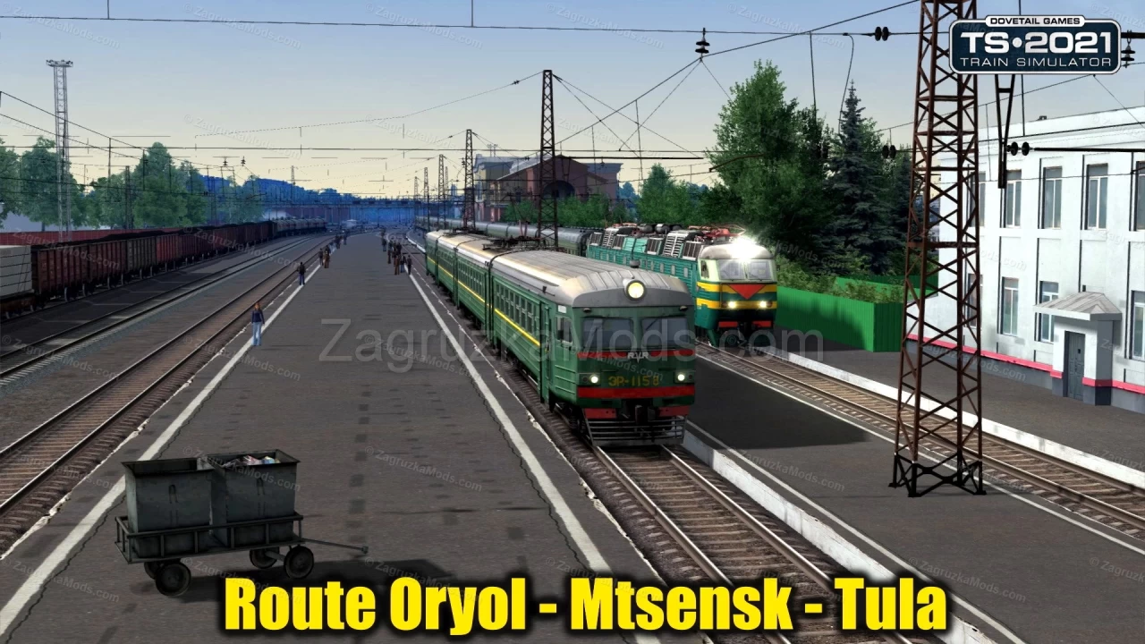 Route Oryol - Mtsensk - Tula v0.9.4 for TSC