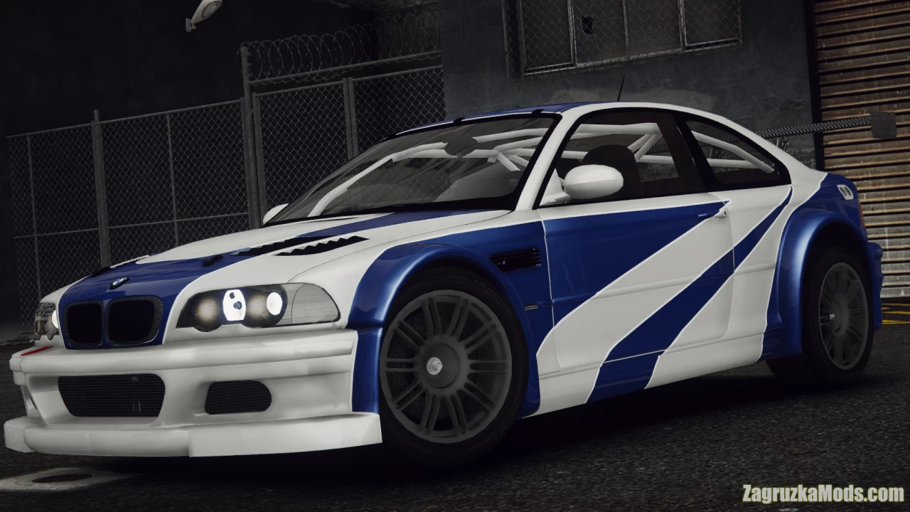 BMW M3 GTR E46 Most Wanted v2.2b for GTA 5