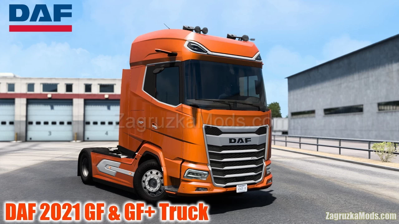 DAF 2021 GF & GF+ Truck v1.3 (1.44.x) for ATS