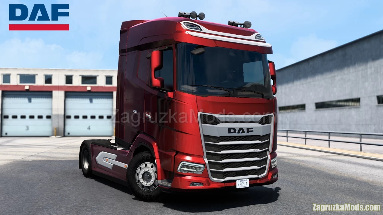 DAF 2021 GF & GF+ Truck v1.1 (1.40.x) for ATS