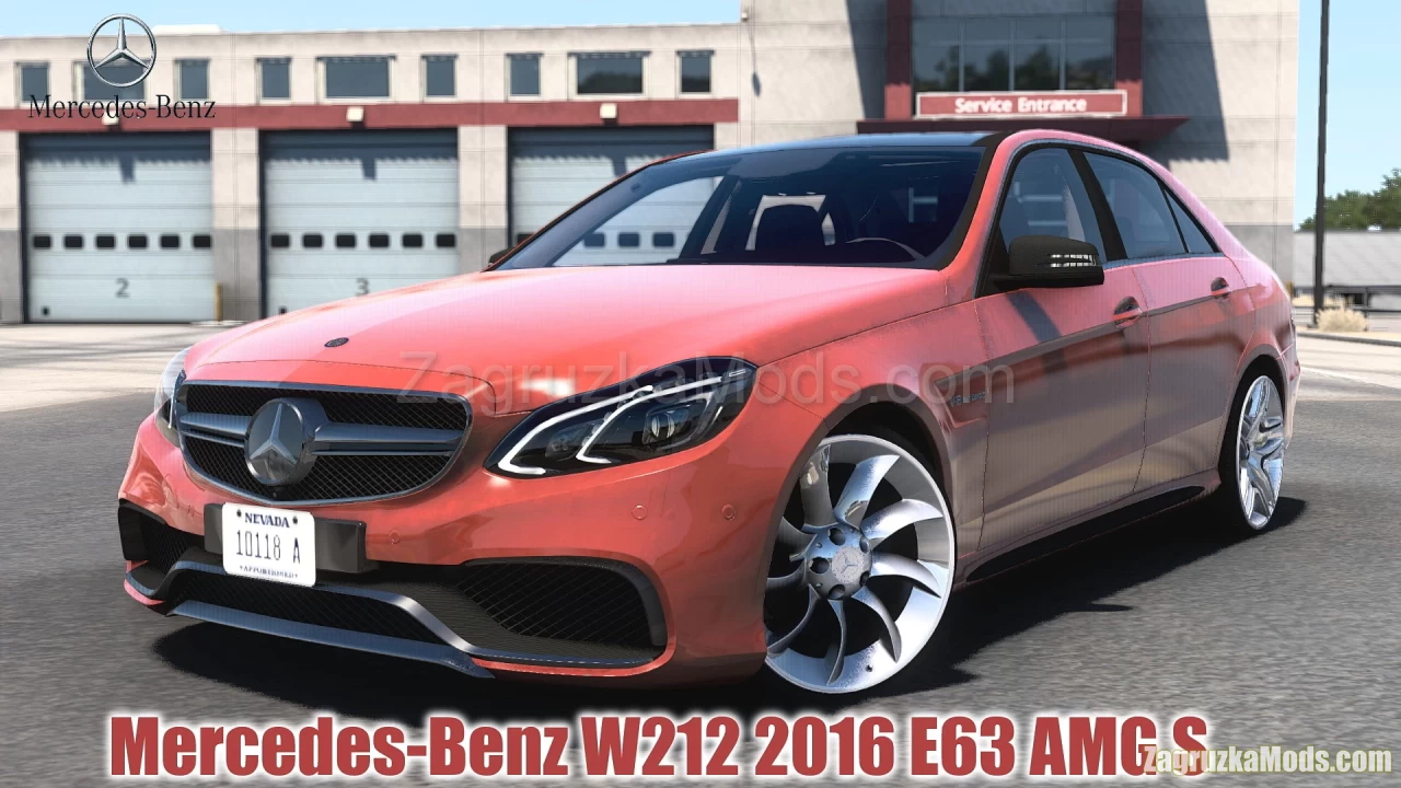 Mercedes-Benz W212 2016 E63 AMG S v4.6 (1.48.x) for ATS and ETS2