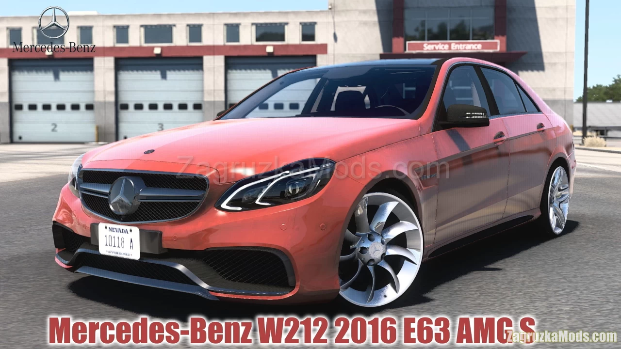 Mercedes-Benz W212 2016 E63 AMG S v4.7 (1.49.x) for ATS and ETS2