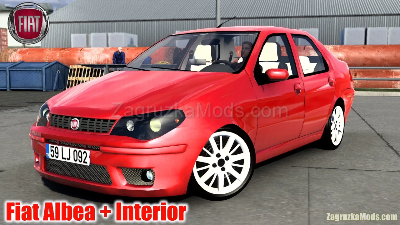 Fiat Albea + Interior v1R160 (1.57.x) for ATS and ETS2