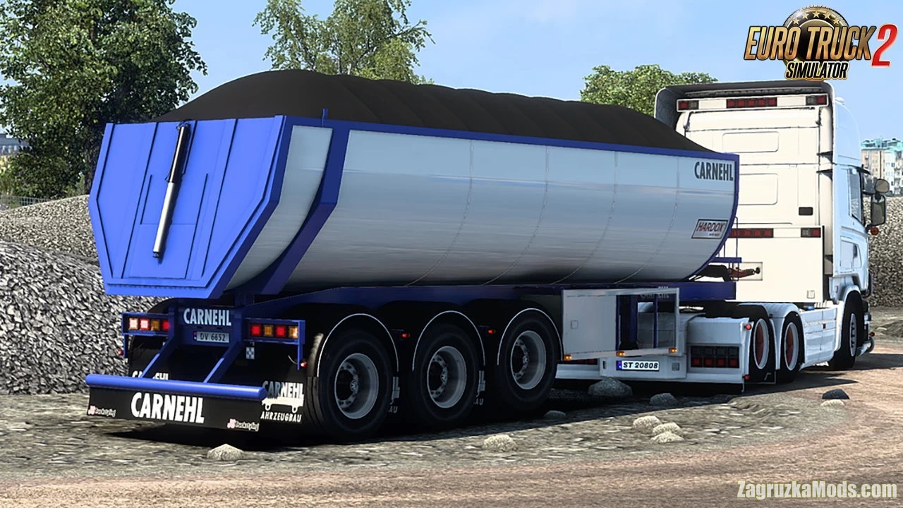 Carnehl Tipper Trailer v1.3 (1.47.x) for ETS2