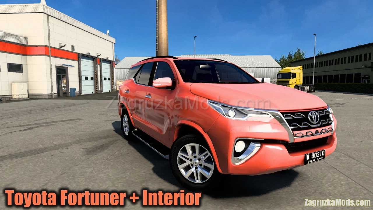 Toyota Fortuner + Interior v1.5.1 (1.47.x) for ATS and ETS2