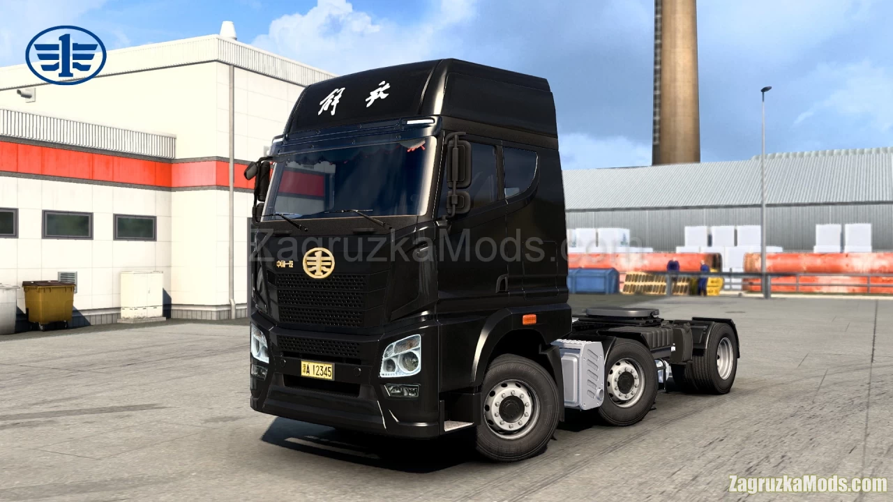 China FAW JH6 460 Truck + Interior v3.0 (1.41.x) for ETS2