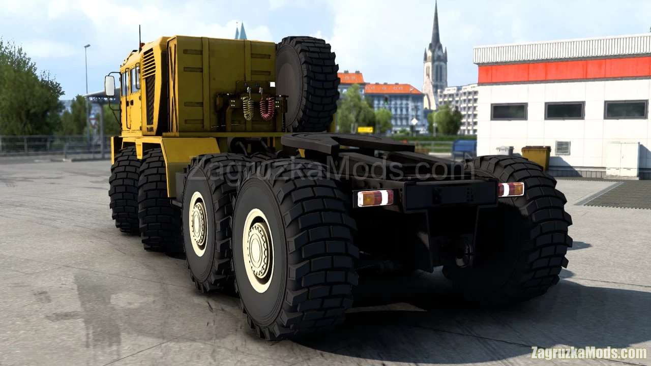 MZKT-VOLAT 741351 Tank Transporter v1.0 (1.40.x) for ETS2