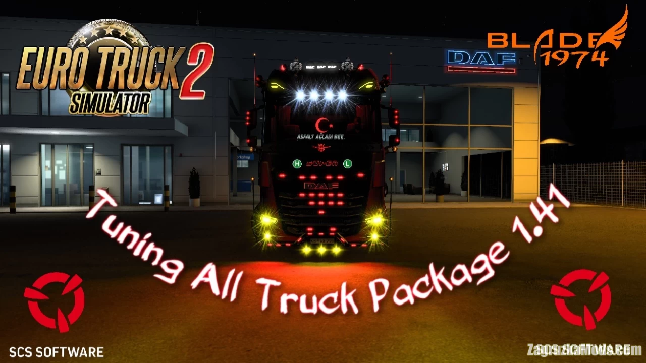 Tuning All Truck Pack v1.2 (1.43) for ETS2