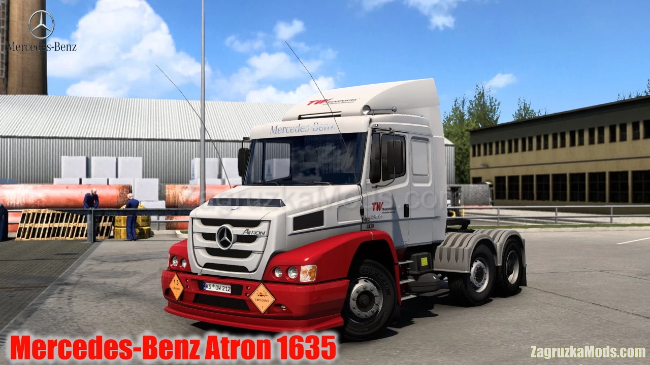 Mercedes-Benz Atron 1635 Truck v1.6 (1.51.x) for ETS2