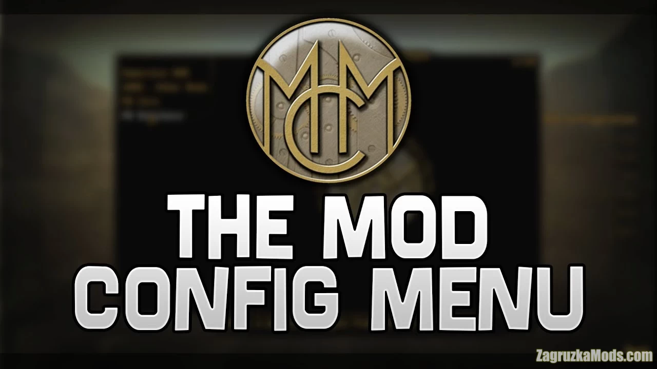 Mod Configuration Menu (MCM) v1.39 for Fallout 4