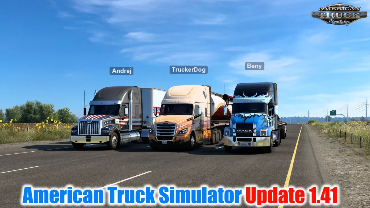 American Truck Simulator Update 1.41 Released for ATS