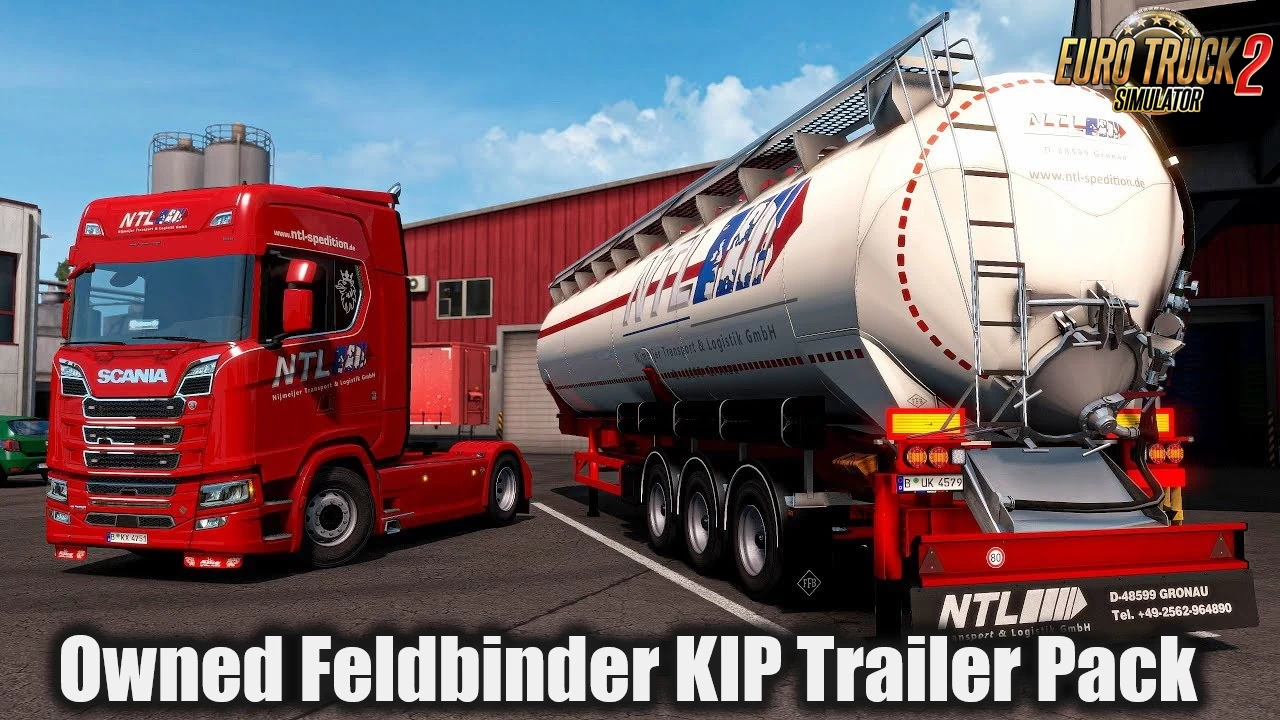 Owned Feldbinder KIP Trailer Pack v3.0 (1.45.x) for ETS2