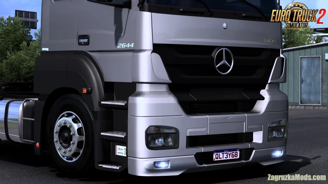 Mercedes Axor 2644 Truck + Interior v1.1 (1.41.x) for ETS2