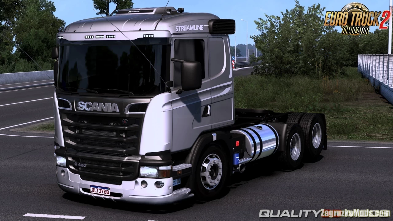 Scania Series 5 G480 Truck + Interior v1.1 (1.41.x) for ETS2