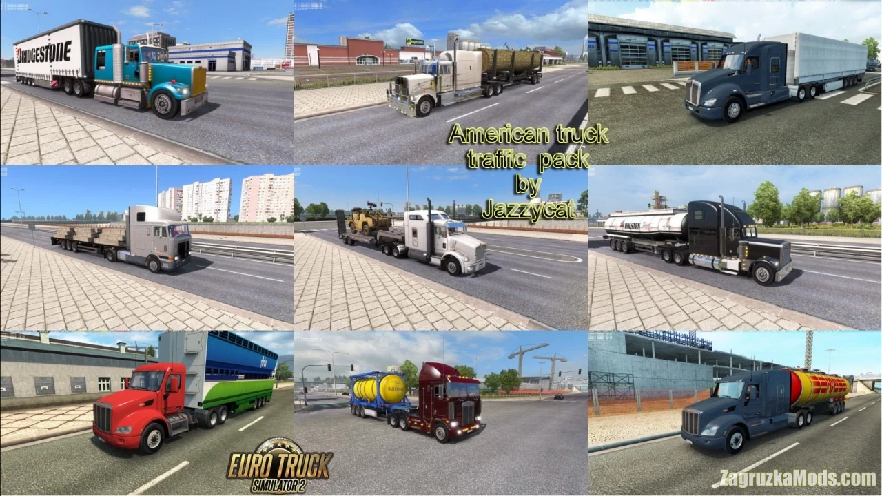 American Truck Traffic Pack v2.6.2 by Jazzycat (1.43.x) for ETS2