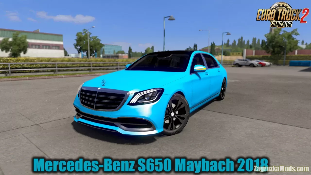 Mercedes-Benz S650 Maybach 2018 v6.1 (1.41.x) for ETS2