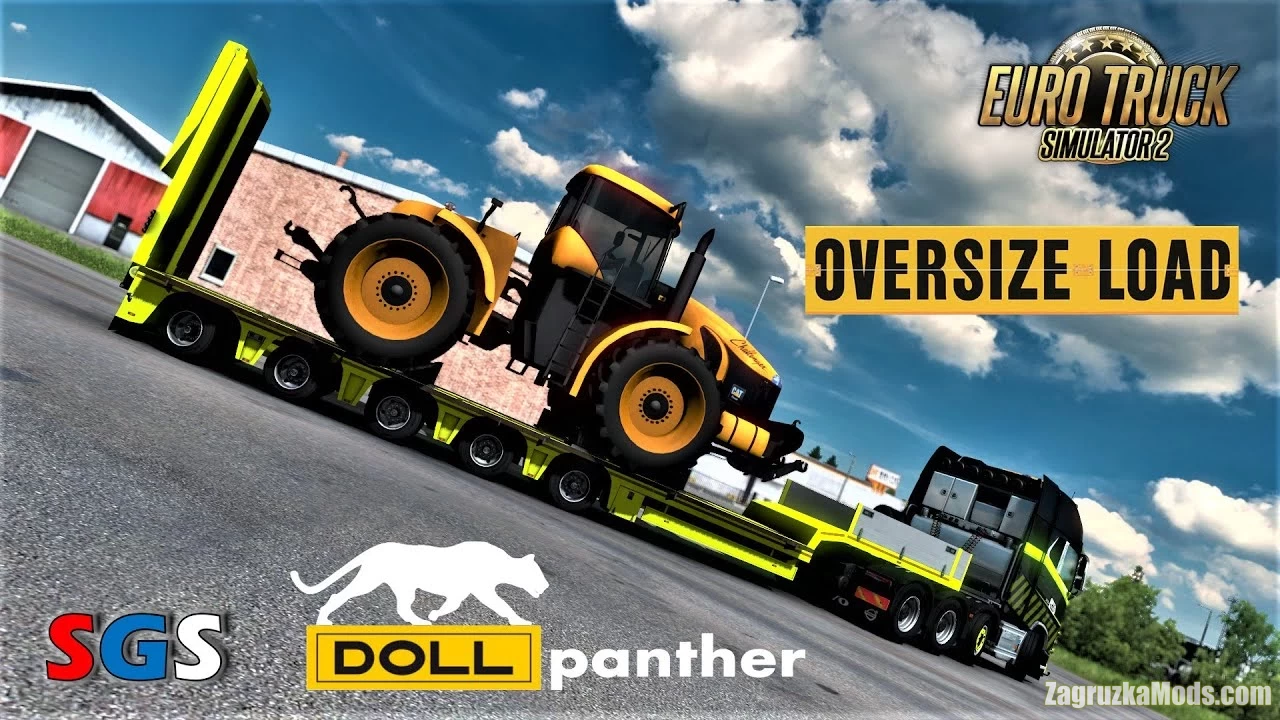 Ownable Trailer Doll Panther v1.4.7 by Jazzycat (1.41.x) for ETS2