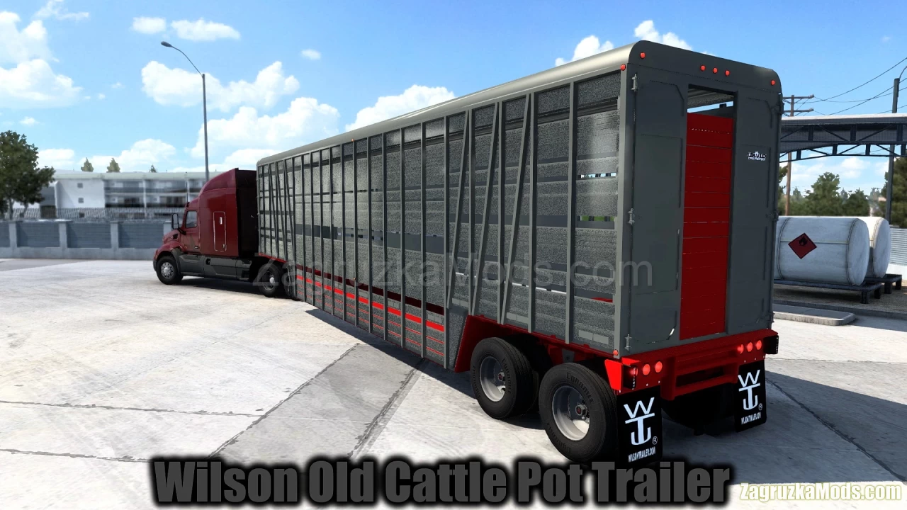 Wilson Old Cattle Pot Trailer v1.2 (1.41.x) for ATS