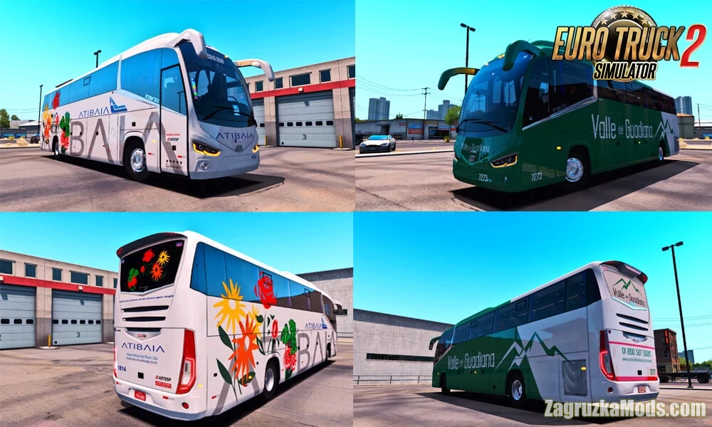 Big Pack of Buses v1.0 By Cd3dshop (1.41.x) for ATS and ETS2