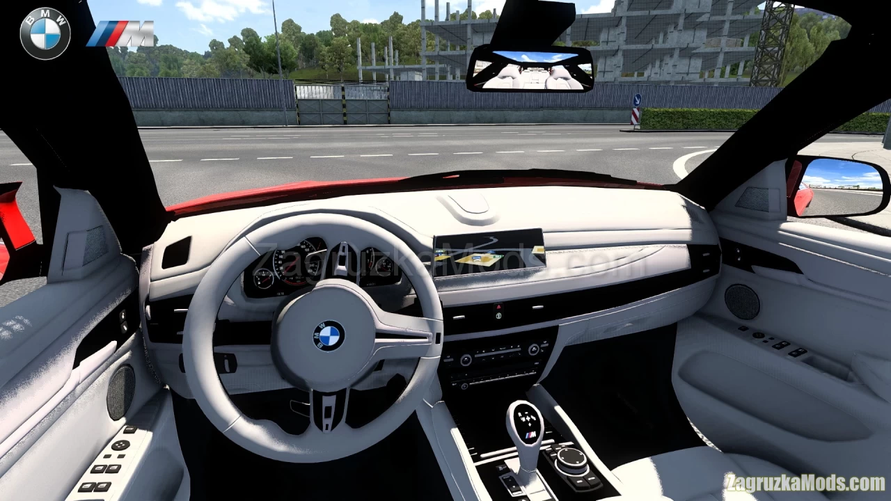 BMW X5M F85 + Interior 2016 v2.2 (1.48.x) for ATS and ETS2