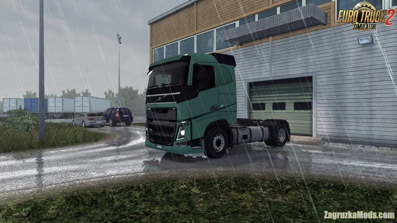 Improved SCS Rain Mod v0.1.2 (1.43.x) for ATS and ETS2