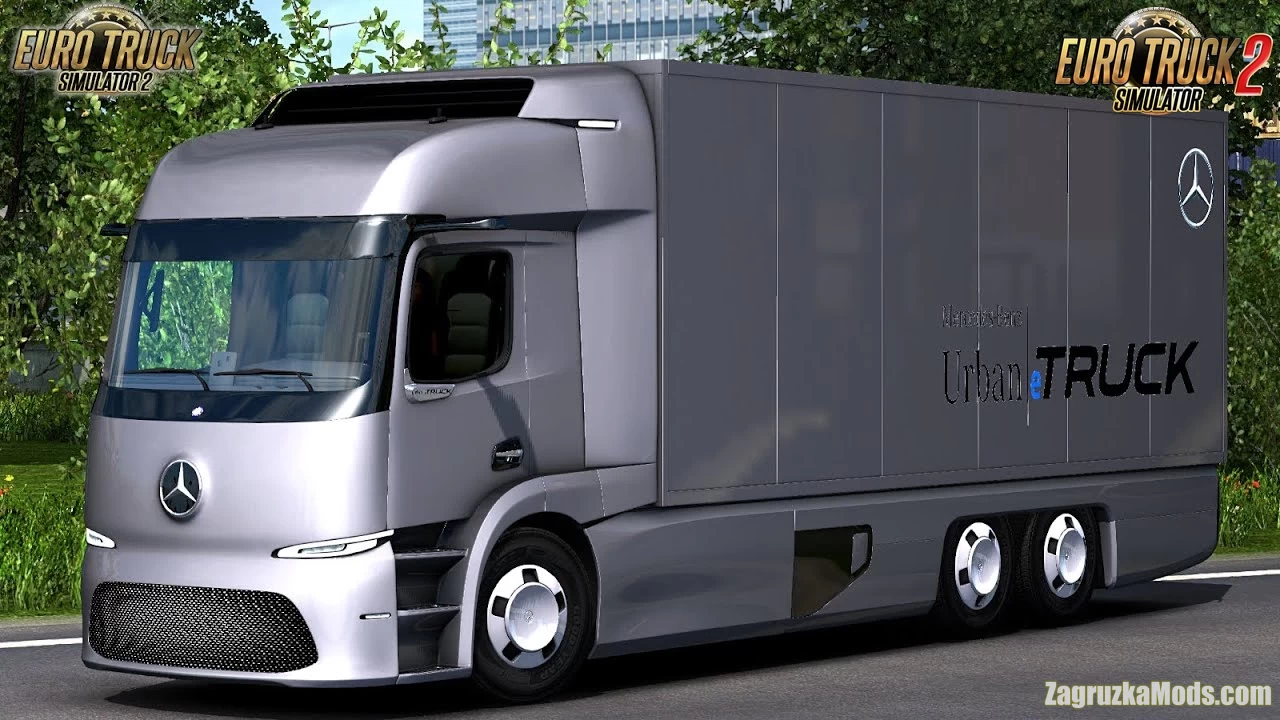 Mercedes-Benz Urban eTruck + Interior v2.0 (1.46.x) for ETS2