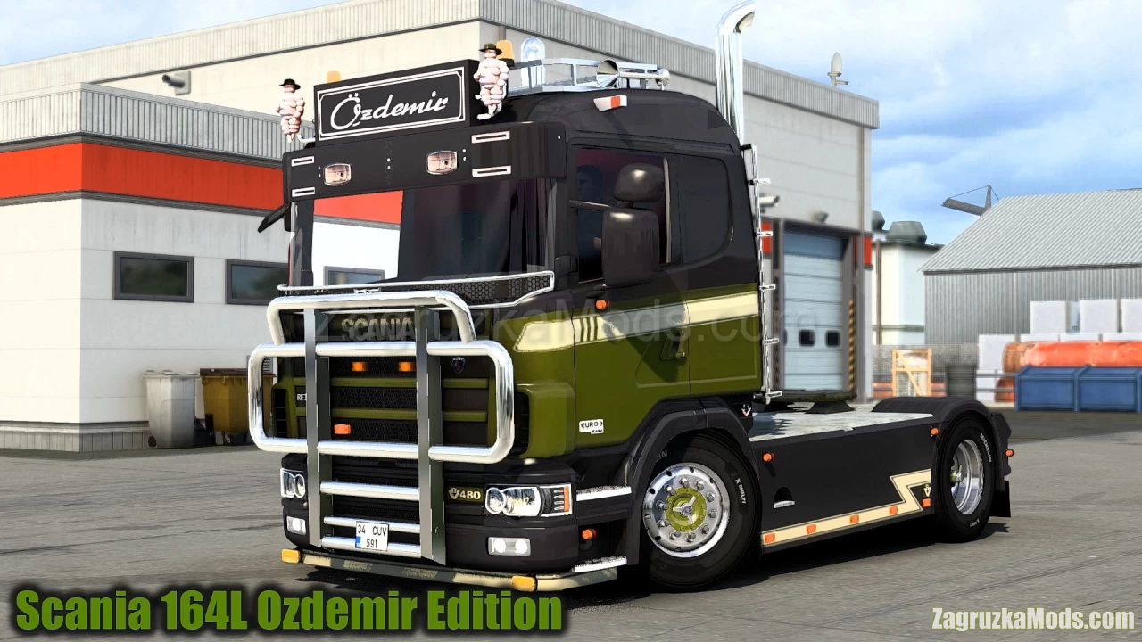 Scania 164L Ozdemir Edition Truck v1.0 (1.41.x) for ETS2