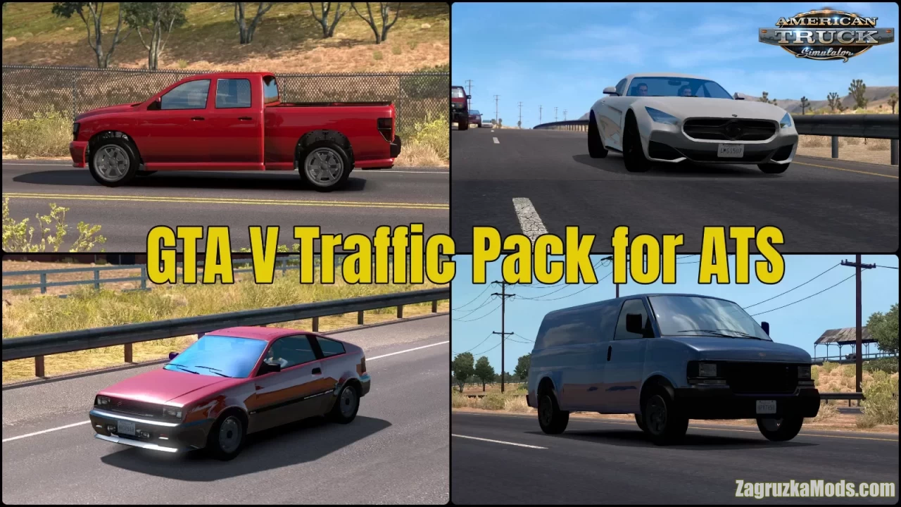 GTA V Traffic Pack v3.2.1 (1.41.x) for ATS