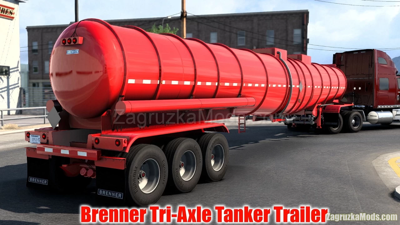 Brenner Tri-Axle Tanker Trailer v1.0 (1.41.x) for ATS