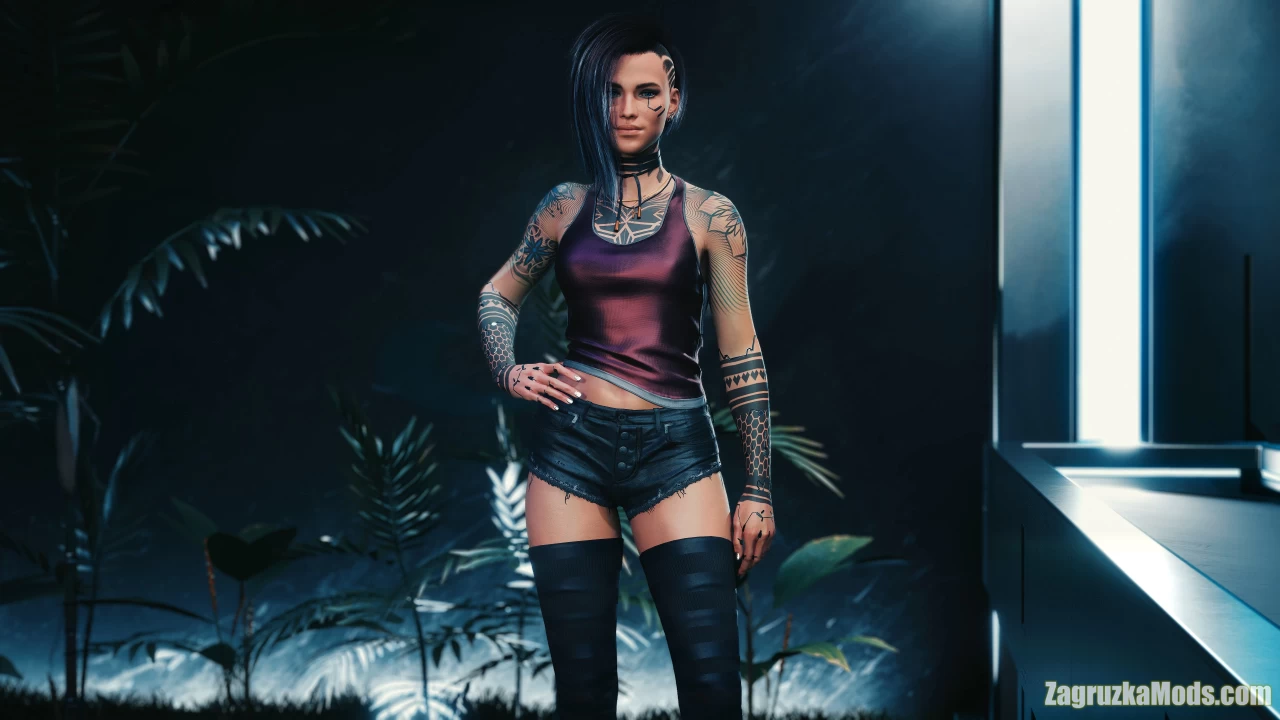 Stockings and Fishnets v1.0 for CyberPunk 2077 Stockings and Fishnets v1.0 for CyberPunk 2077