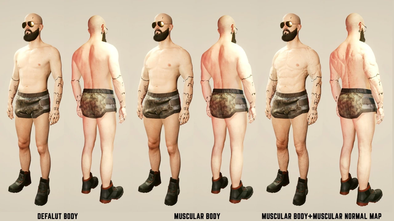 Body Mod Shapes v5.2.5 for Cyberpunk 2077