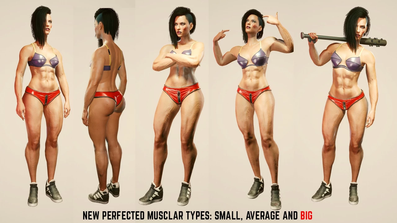 Body Mod Shapes v5.2.5 for Cyberpunk 2077