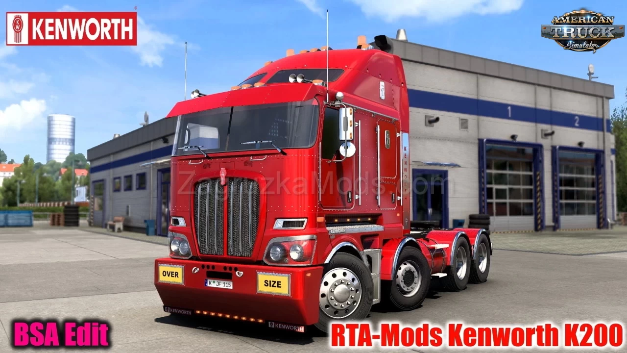 RTA-Mods Kenworth K200 v14.153 (BSA Edit) (1.53.x) for ATS