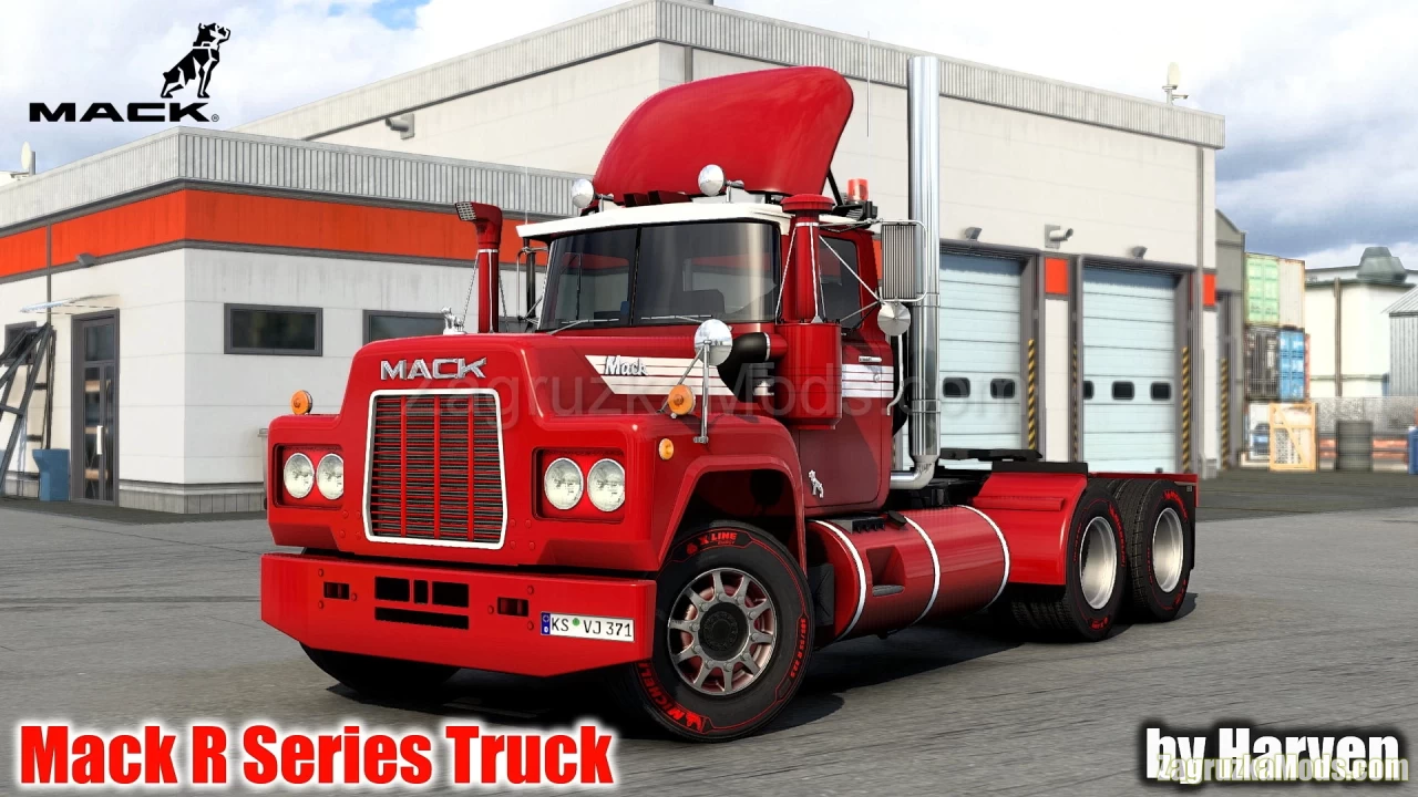 Mack R Series Truck v2.3.1 by Harven (1.48.x) for ATS and ETS2