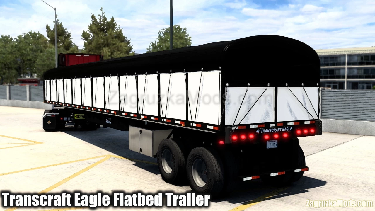 Transcraft Eagle Flatbed Trailer v1.3 (1.41.x) for ATS