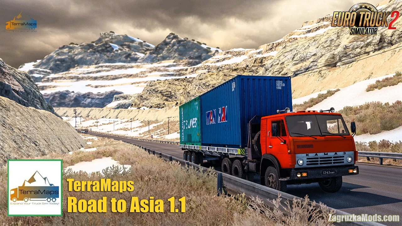 Road to Asia Map v1.3 (1.43.x) for ETS2