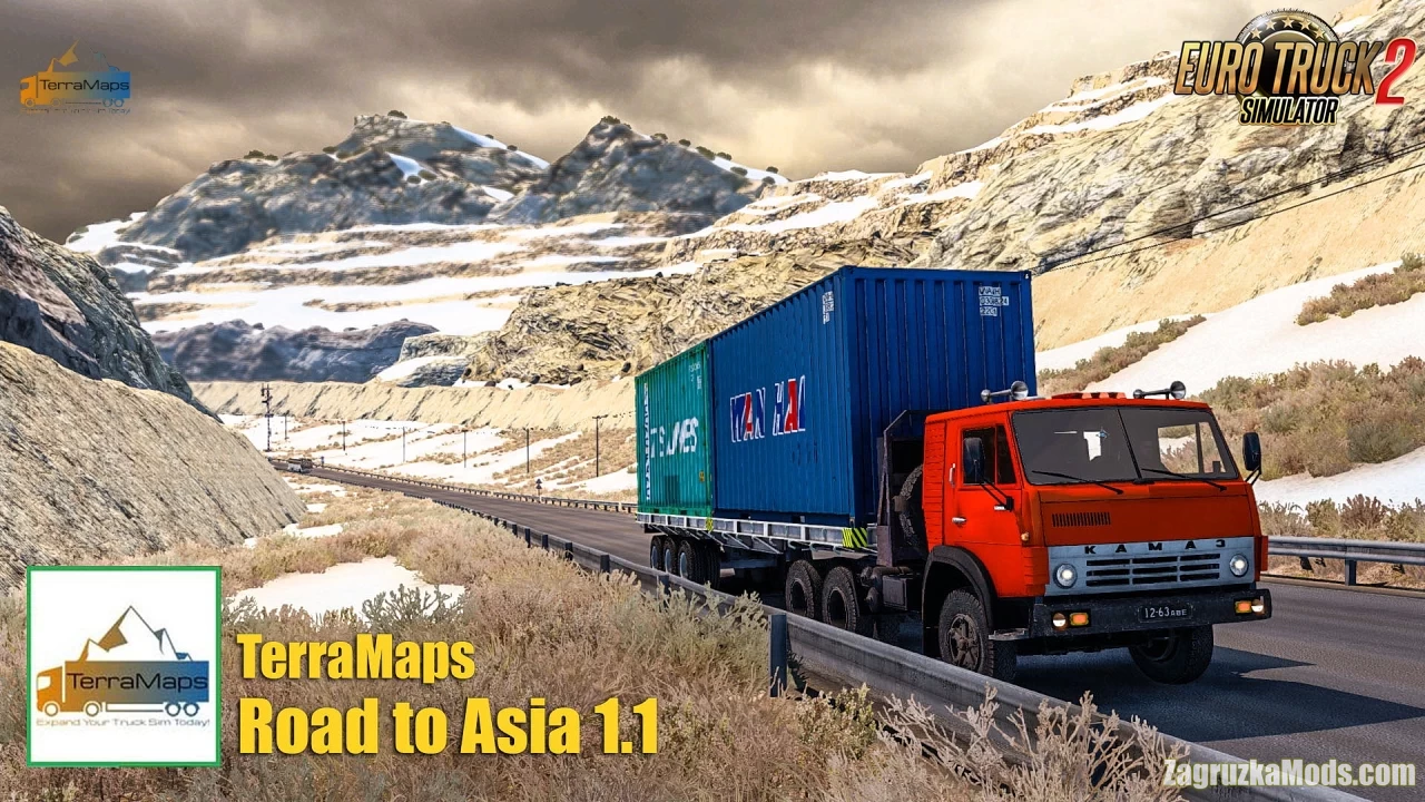 Road to Asia Map v1.7.2 (1.49.x) for ETS2