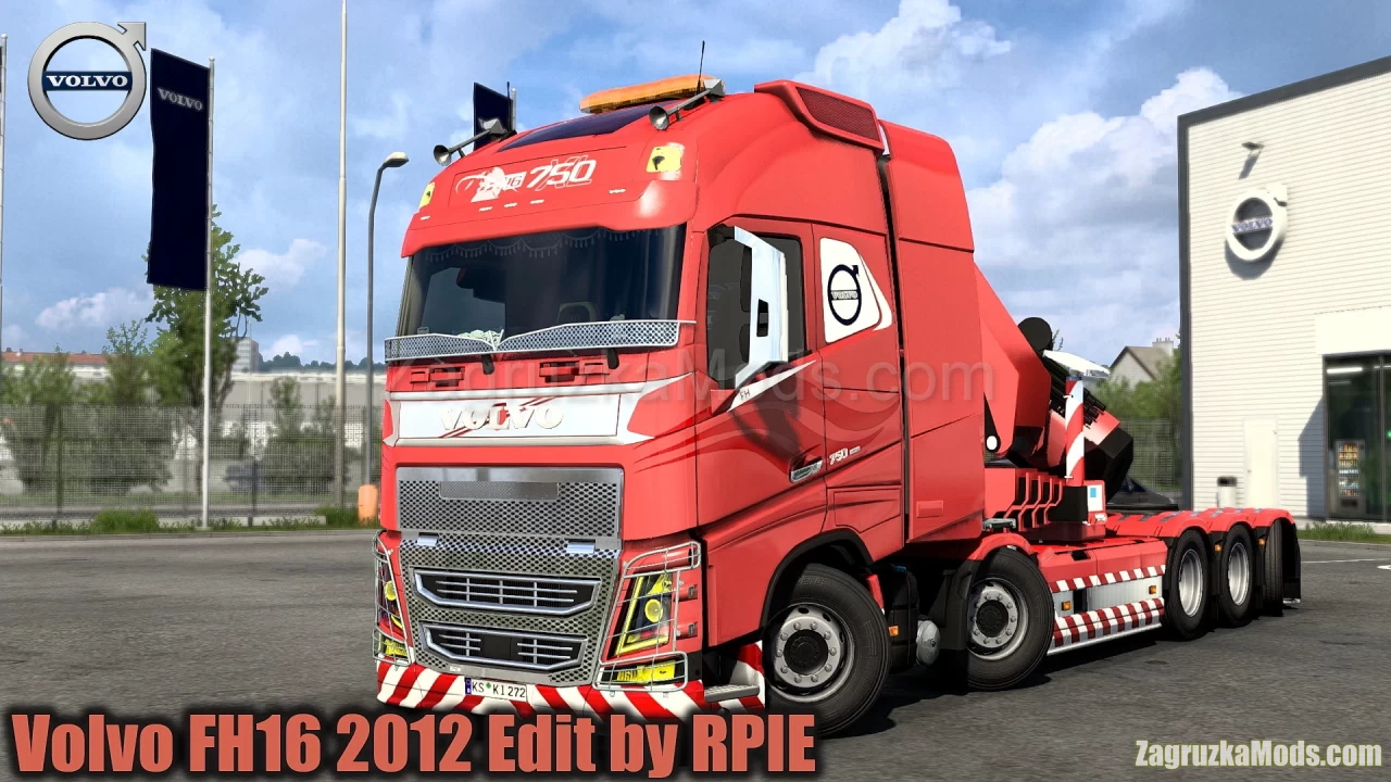 Volvo FH16 2012 v1.51.1.1s Edit by RPIE (1.51.x) for ETS2