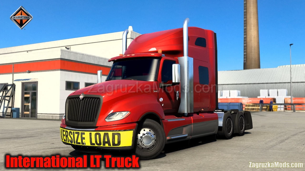 International LT Truck + Interior v1.0 (1.41.x) for ETS2