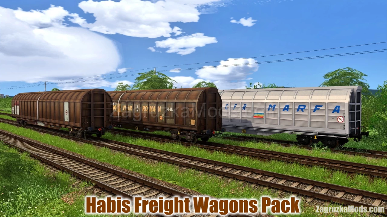 Habis Freight Wagons Pack v1.0 for TS2021
