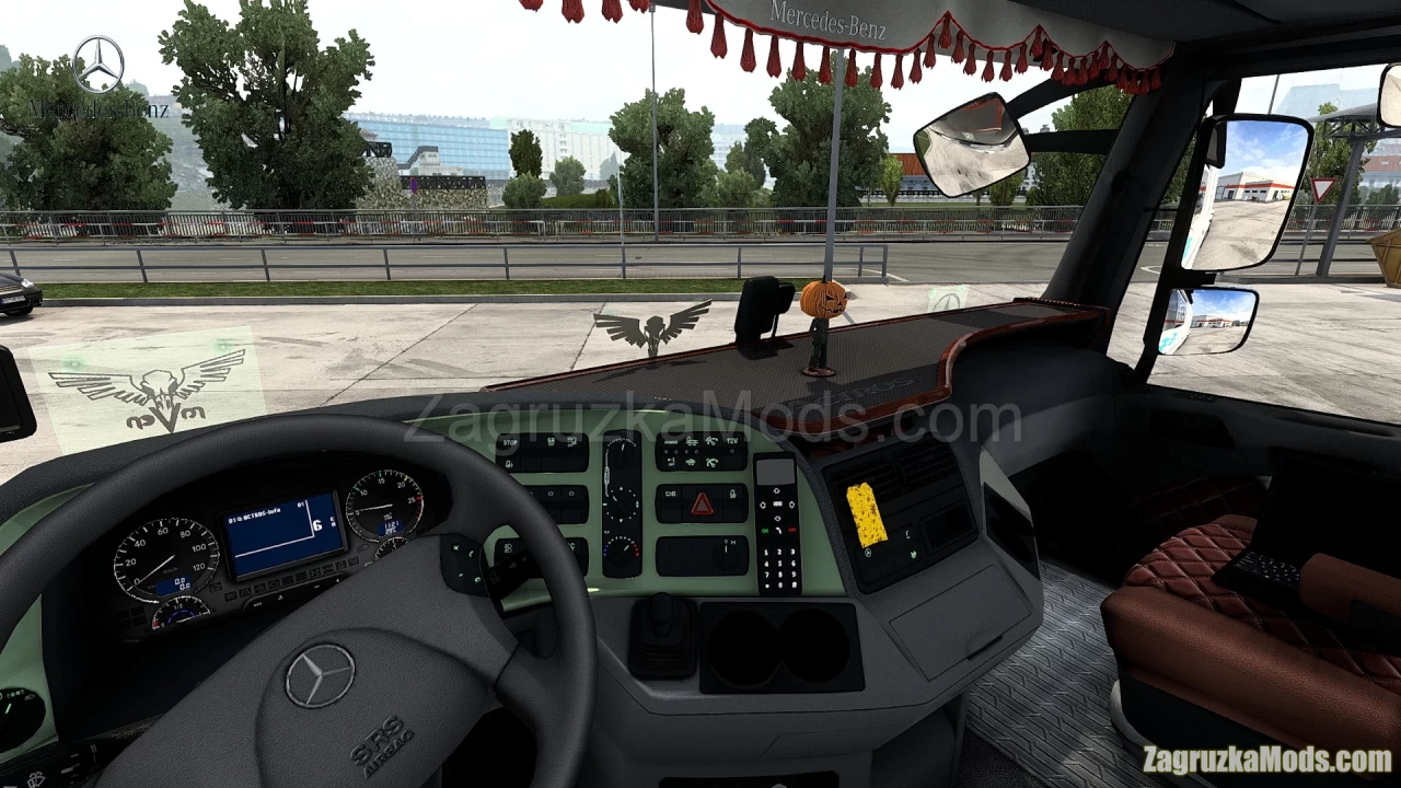 Mercedes Actros MP3 Reworked v4.2 by Schumi (1.47.x) for ETS2