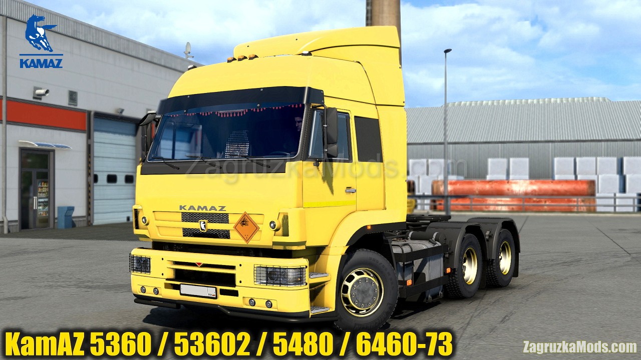 KamAZ 5360 / 53602 / 5480 / 6460-73 v3.2 by mTG (1.49.x) for ETS2