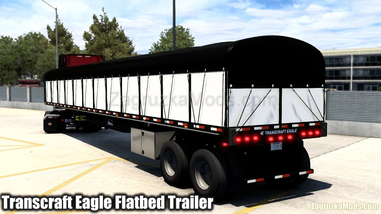 Transcraft Eagle Flatbed Trailer v1.5 (1.49.x) for ATS
