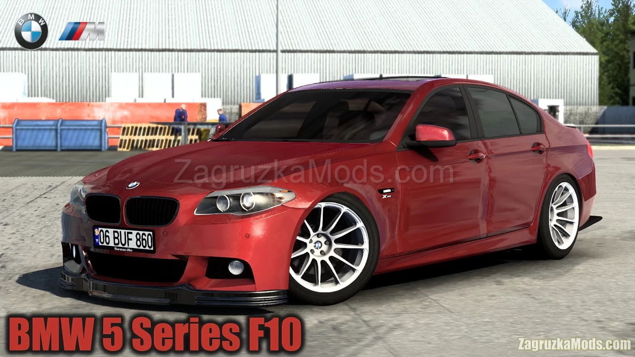BMW 5 Series F10 + Interior v1.2 (1.42.x) for ATS and ETS2