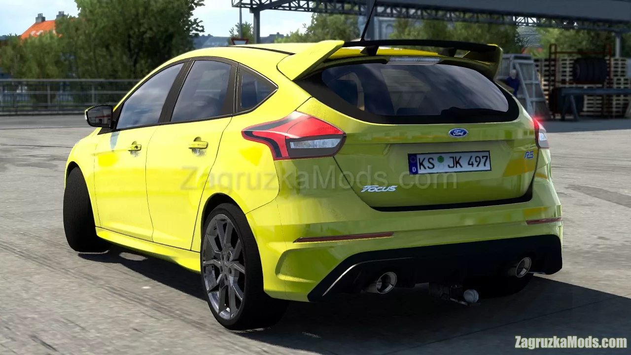 Ford Focus RS MK3 + Interior v3.0 (1.55.x) for ATS and ETS2 Ford Focus RS MK3 + Interior v3.0 (1.55.x) for ATS and ETS2
