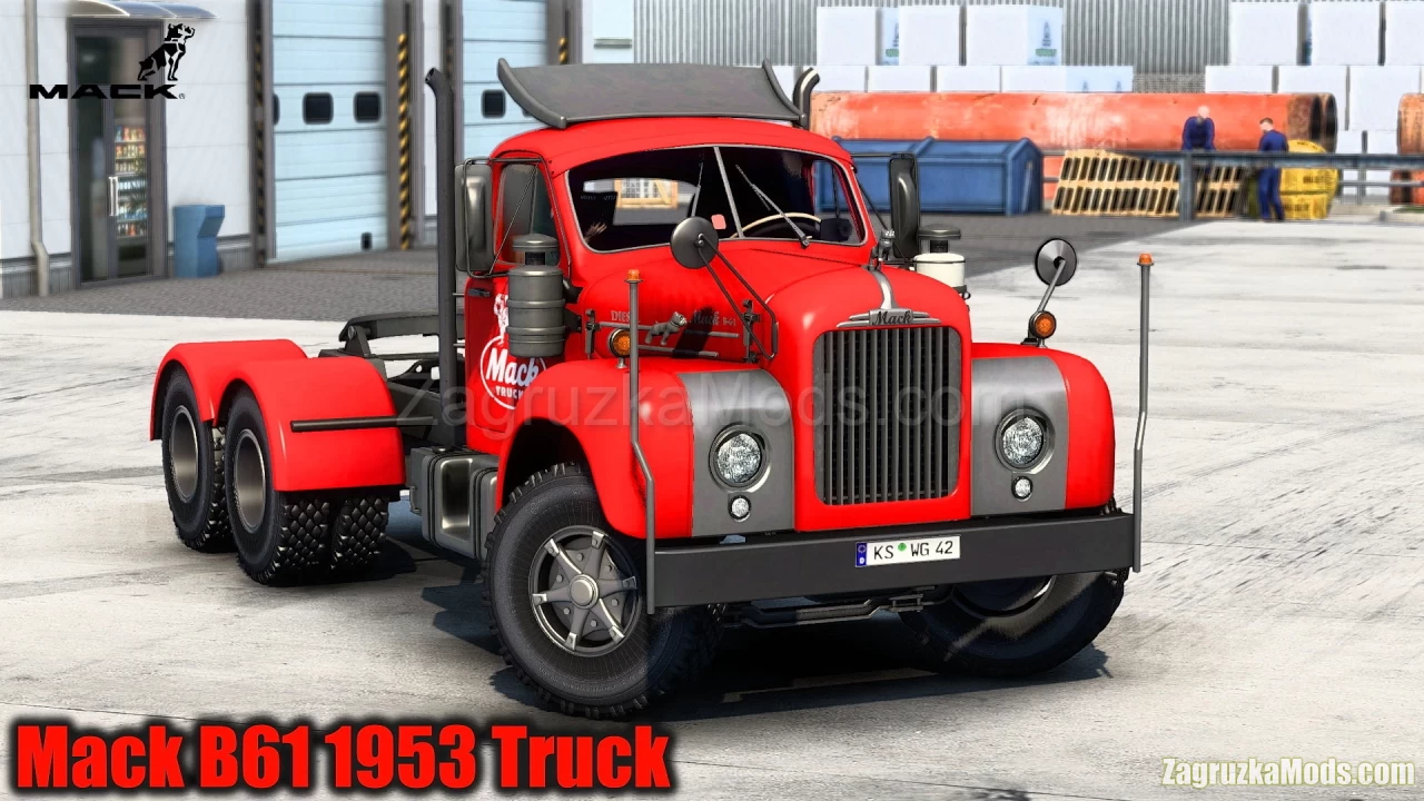 Mack B61 1953 Truck + Addons v1.2 (1.43.x) for ETS2