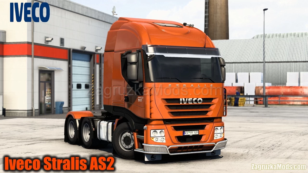 Iveco Stralis AS2 Truck v2.1 By Schumi (1.54.x) for ETS2