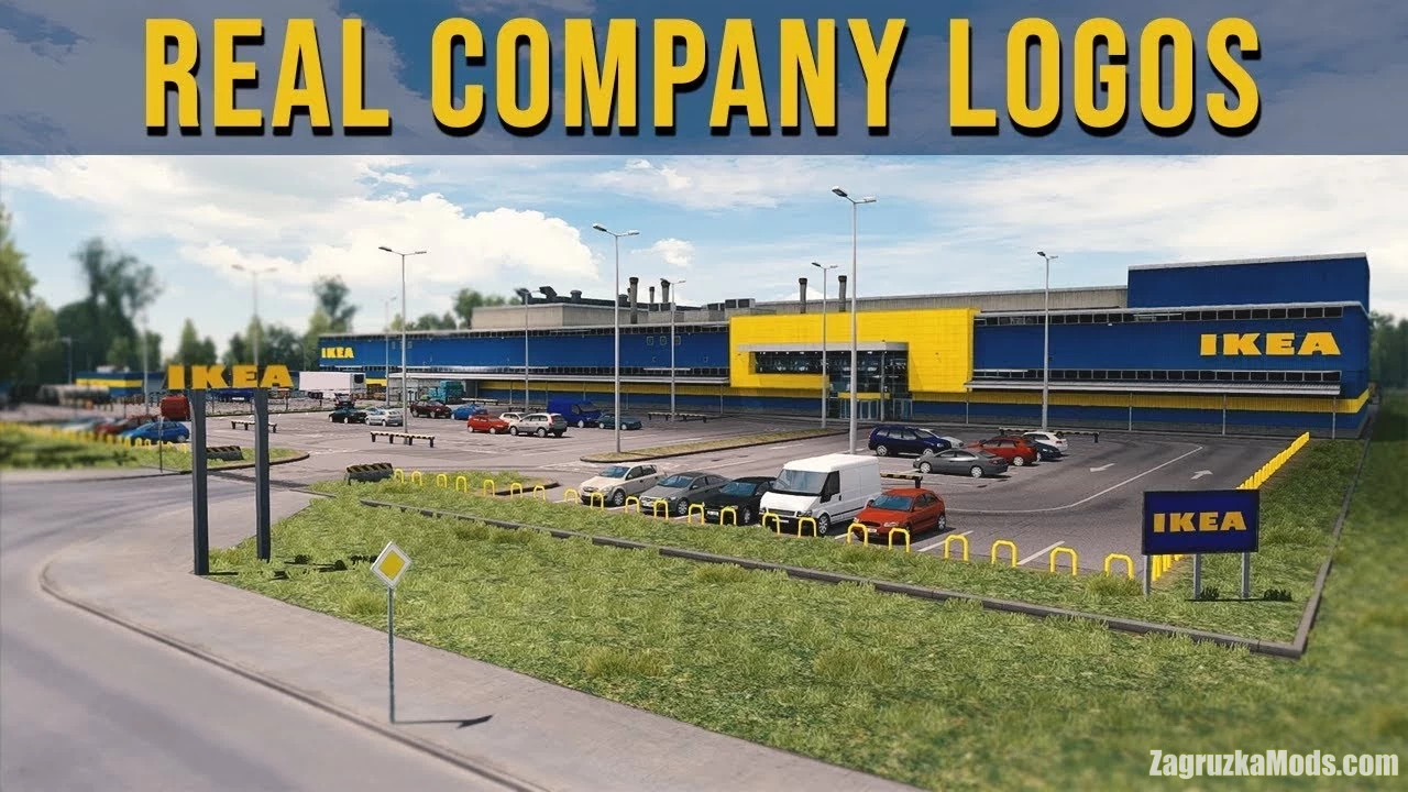 Real Company Logo v2.6 by Schumi (1.52.x) for ETS2